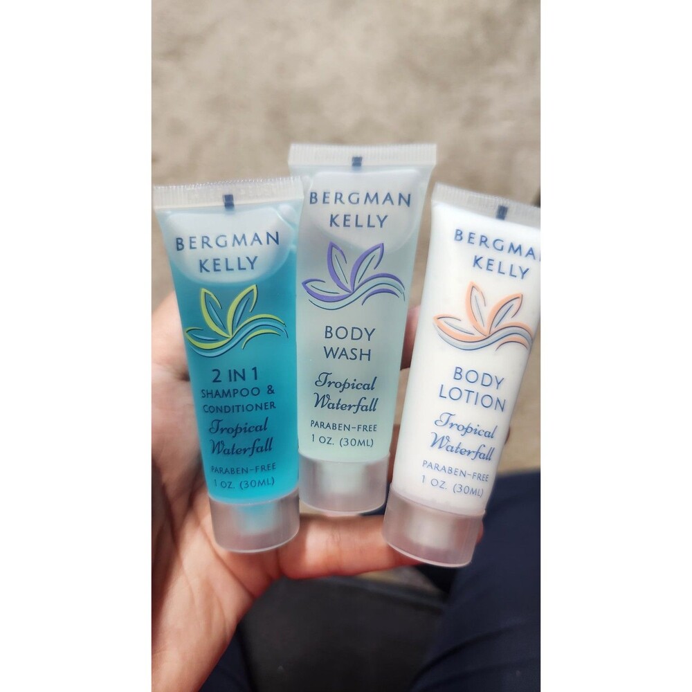 Bergman Kelly travel toiletries